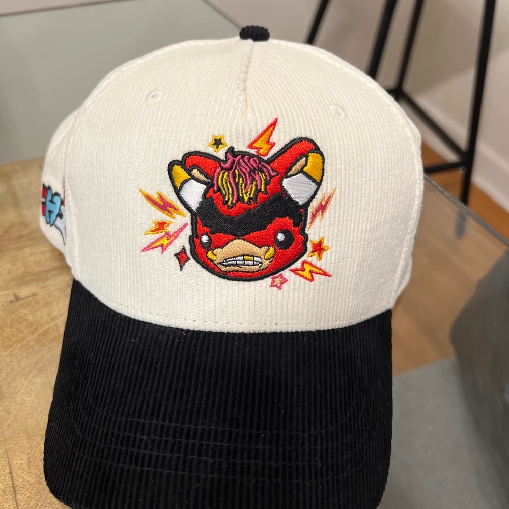 New Chicago Bulls Artist Series Elloo Corduroy Snapback Hat SGA 1/10/25 NBA